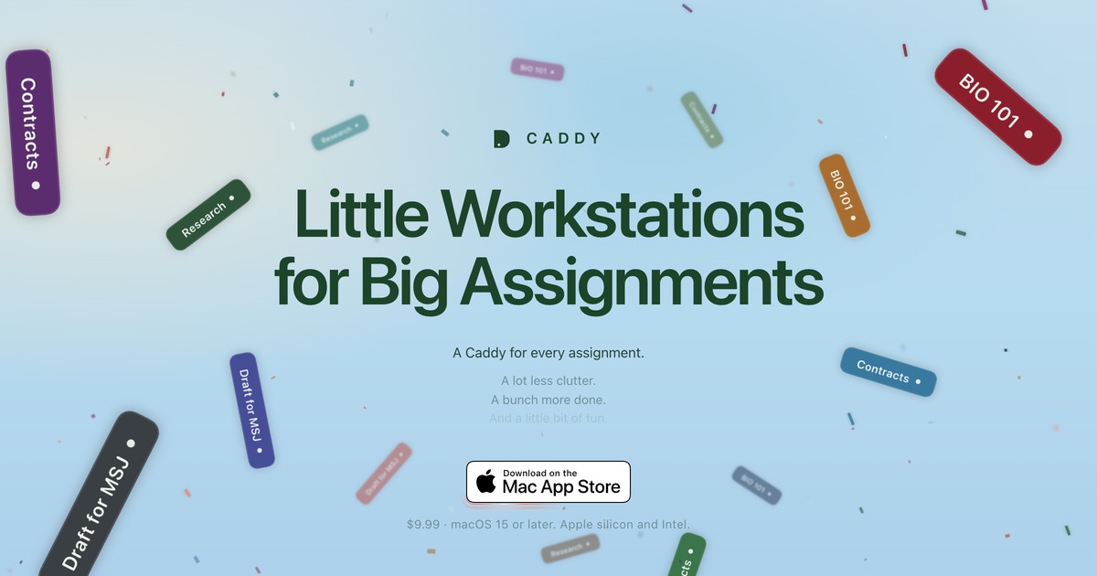 I built a Mac app that turns the edges of your screen into little workstations